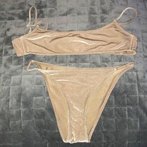 Triangl Tan Velvet Bikini